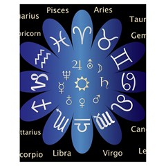 Astrology Birth Signs Chart Drawstring Bag (small)