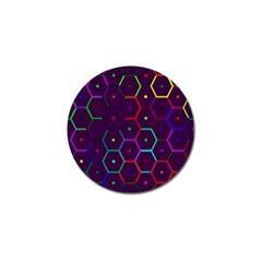 Color Bee Hive Pattern Golf Ball Marker (4 Pack) by Amaryn4rt