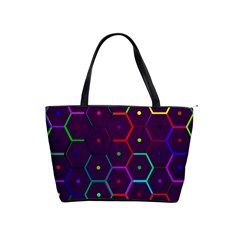 Color Bee Hive Pattern Shoulder Handbags by Amaryn4rt