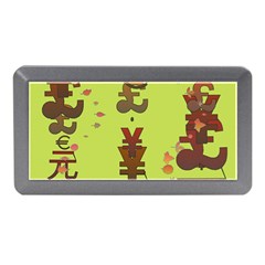 Set Of Monetary Symbols Memory Card Reader (mini) by Amaryn4rt