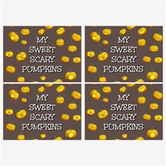 Scary Sweet Funny Cute Pumpkins Hallowen Ecard Belt Buckles by Amaryn4rt