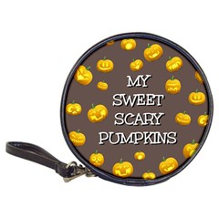 Scary Sweet Funny Cute Pumpkins Hallowen Ecard Classic 20-cd Wallets