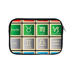 Set Of The Twelve Signs Of The Zodiac Astrology Birth Symbols Apple Ipad Mini Zipper Cases by Amaryn4rt