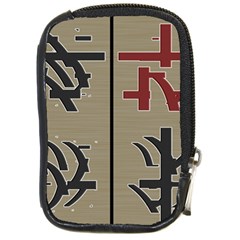 Xia Script On Gray Background Compact Camera Cases by Amaryn4rt