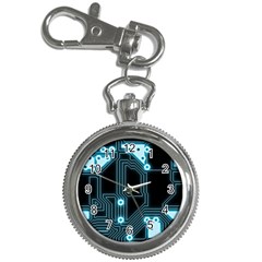 A Completely Seamless Background Design Circuitry Key Chain Watches by Amaryn4rt