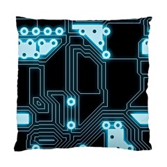 A Completely Seamless Background Design Circuitry Standard Cushion Case (two Sides) by Amaryn4rt