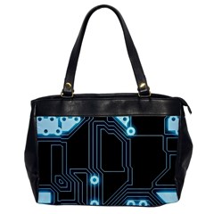 A Completely Seamless Background Design Circuitry Office Handbags by Amaryn4rt