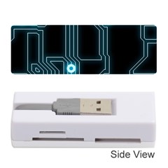 A Completely Seamless Background Design Circuitry Memory Card Reader (stick)  by Amaryn4rt