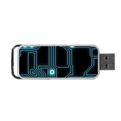 A Completely Seamless Background Design Circuitry Portable Usb Flash (one Side)