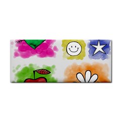 A Set Of Watercolour Icons Cosmetic Storage Cases by Amaryn4rt