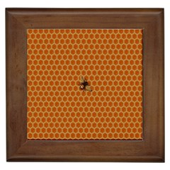 The Lonely Bee Framed Tiles by Amaryn4rt