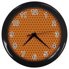 The Lonely Bee Wall Clocks (black) by Amaryn4rt