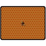 The Lonely Bee Fleece Blanket (Large)  80 x60  Blanket Front