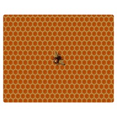 The Lonely Bee Double Sided Flano Blanket (medium)  by Amaryn4rt