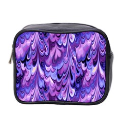 Purple Marble  Mini Toiletries Bag 2-side by KirstenStar