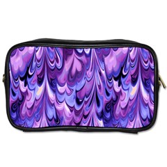 Purple Marble  Toiletries Bags by KirstenStar