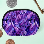 Purple Marble  Accessory Pouches (Medium)  Back