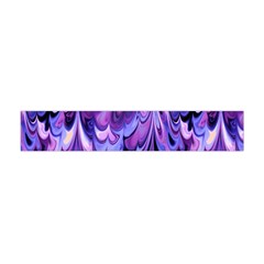 Purple Marble  Flano Scarf (mini) by KirstenStar