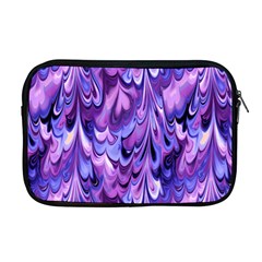 Purple Marble  Apple Macbook Pro 17  Zipper Case by KirstenStar