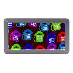 Grunge Telephone Background Pattern Memory Card Reader (mini)