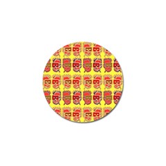 Funny Faces Golf Ball Marker (10 Pack) by Amaryn4rt