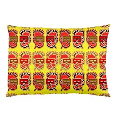 Funny Faces Pillow Case by Amaryn4rt