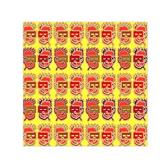 Funny Faces Small Satin Scarf (square)