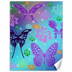 Butterfly Vector Background Canvas 36  X 48  