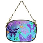 Butterfly Vector Background Chain Purses (One Side)  Front