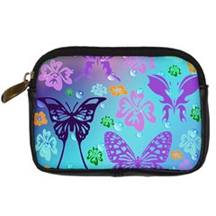 Butterfly Vector Background Digital Camera Cases