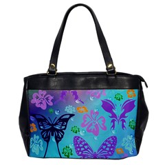 Butterfly Vector Background Office Handbags by Amaryn4rt