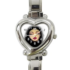 Girl Heart Italian Charm Watch