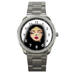 Girl Sport Metal Watch