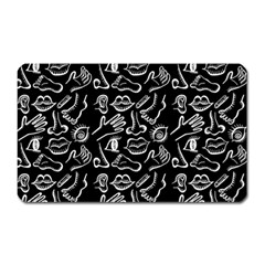 Body Parts Magnet (rectangular) by Valentinaart