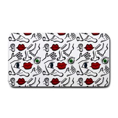 Body Parts Medium Bar Mats by Valentinaart