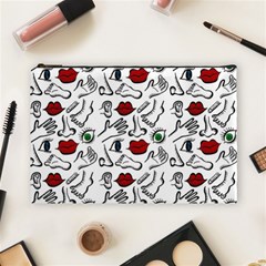 Body Parts Cosmetic Bag (large)  by Valentinaart