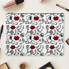 Body Parts Cosmetic Bag (xl) by Valentinaart