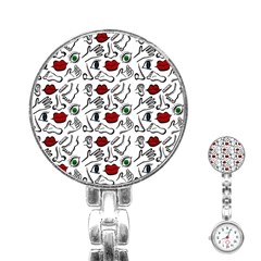 Body Parts Stainless Steel Nurses Watch by Valentinaart