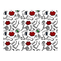 Body Parts Double Sided Flano Blanket (mini) 