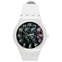 Wild Child Round Plastic Sport Watch (m) by Valentinaart