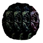 Wild child Large 18  Premium Flano Round Cushions Front