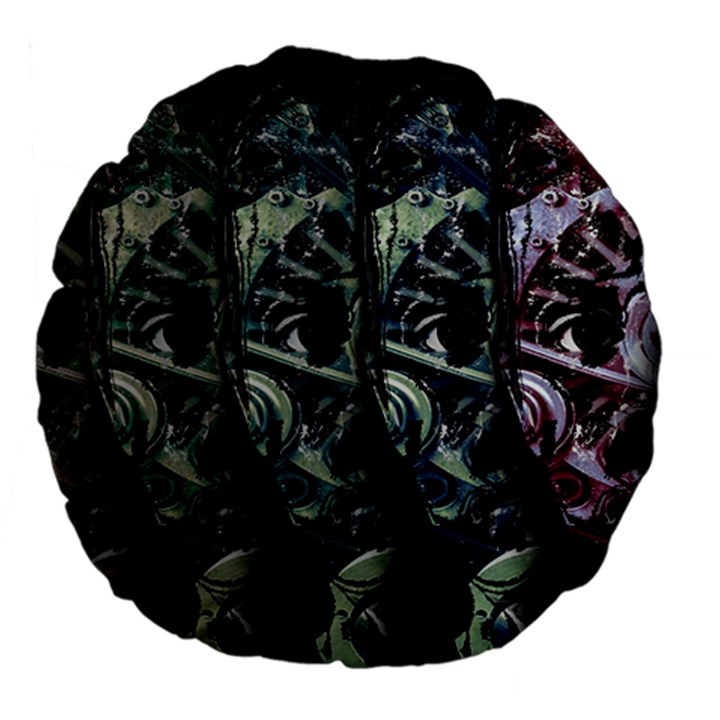 Wild child Large 18  Premium Flano Round Cushions