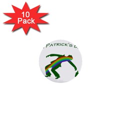 St  Patricks 1  Mini Buttons (10 Pack)  by Valentinaart