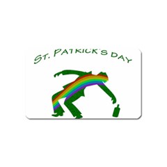 St  Patricks Magnet (name Card) by Valentinaart