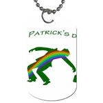 St. Patricks Dog Tag (Two Sides) Front