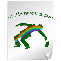 St  Patricks Canvas 18  X 24   by Valentinaart