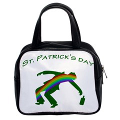 St  Patricks Classic Handbags (2 Sides) by Valentinaart