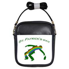 St  Patricks Girls Sling Bags by Valentinaart