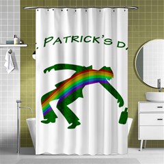 St  Patricks Shower Curtain 48  X 72  (small)  by Valentinaart