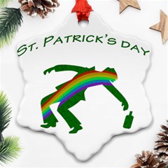 St  Patricks Ornament (snowflake)